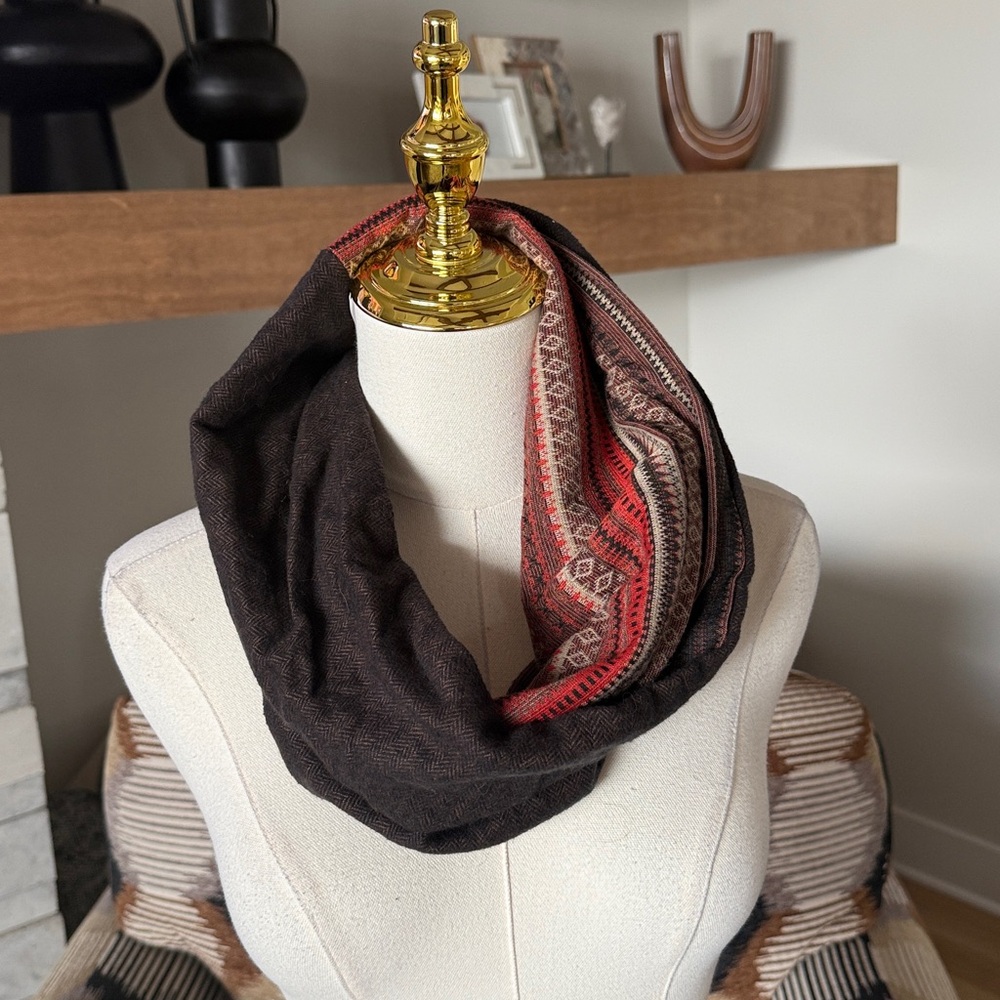 Reversible Infinity Scarf - Picture 6 of 6